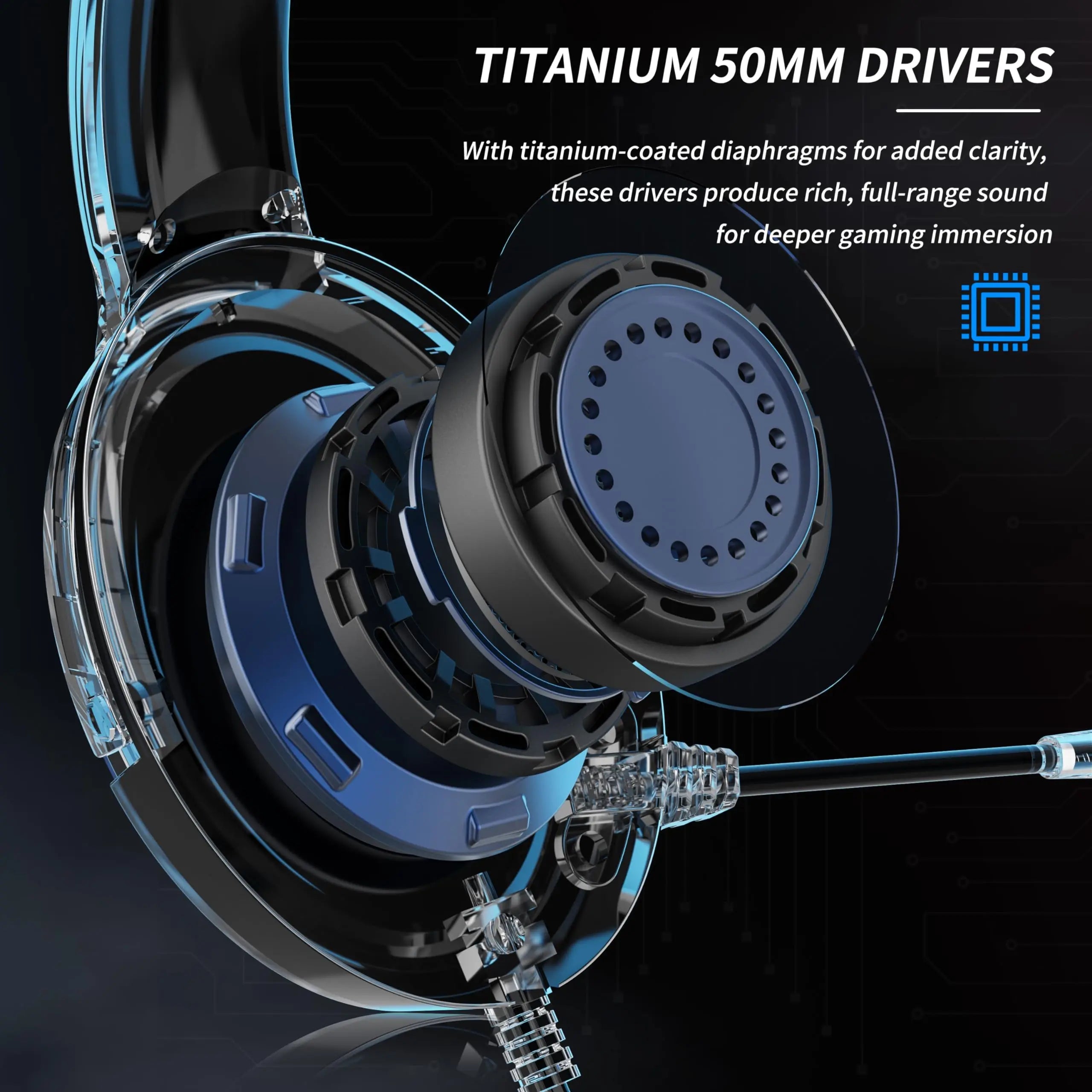 Auriculares gaming BINNUNE con micrófono para PS4 PS5 Xbox Series X|S Xbox One PC Switch Auriculares gaming con cable para Playstation 5 Xbox 1