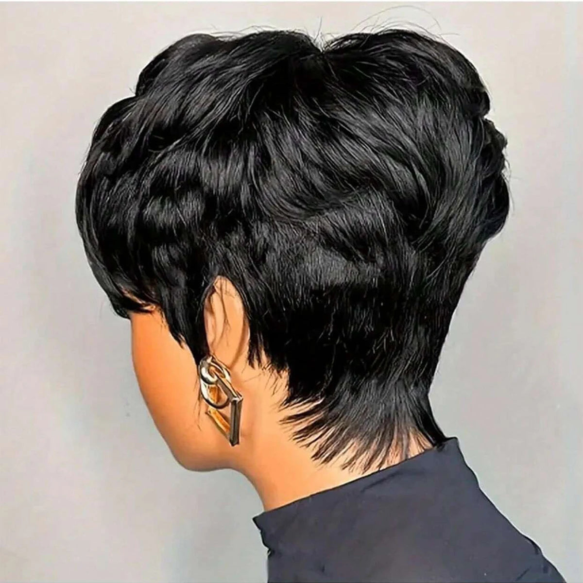 Short Bob Pixie Wig