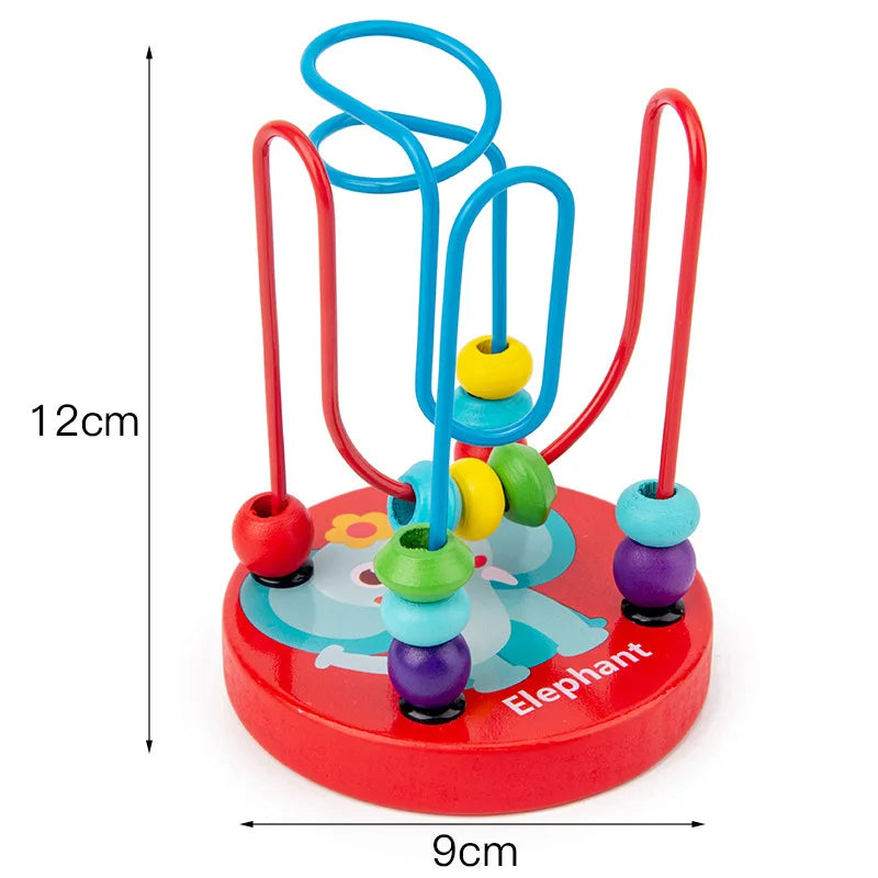 Montessori Bebé Juguetes Niños Rompecabezas 3D Madera Juegos Bebé Aprendizaje Temprano Juguetes Educativos Madera Para Niños Regalos Cumpleaños