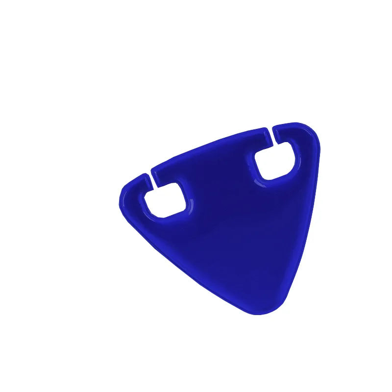 Lys sykkelreflektor bærbar landeveissykkelreflektor ultralett terrengsykkel TPU reflekterende trekantsykkeltilbehør