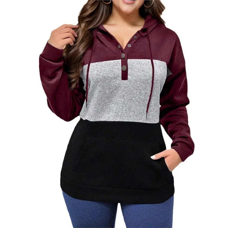 Women’s Color-Block Hoodie