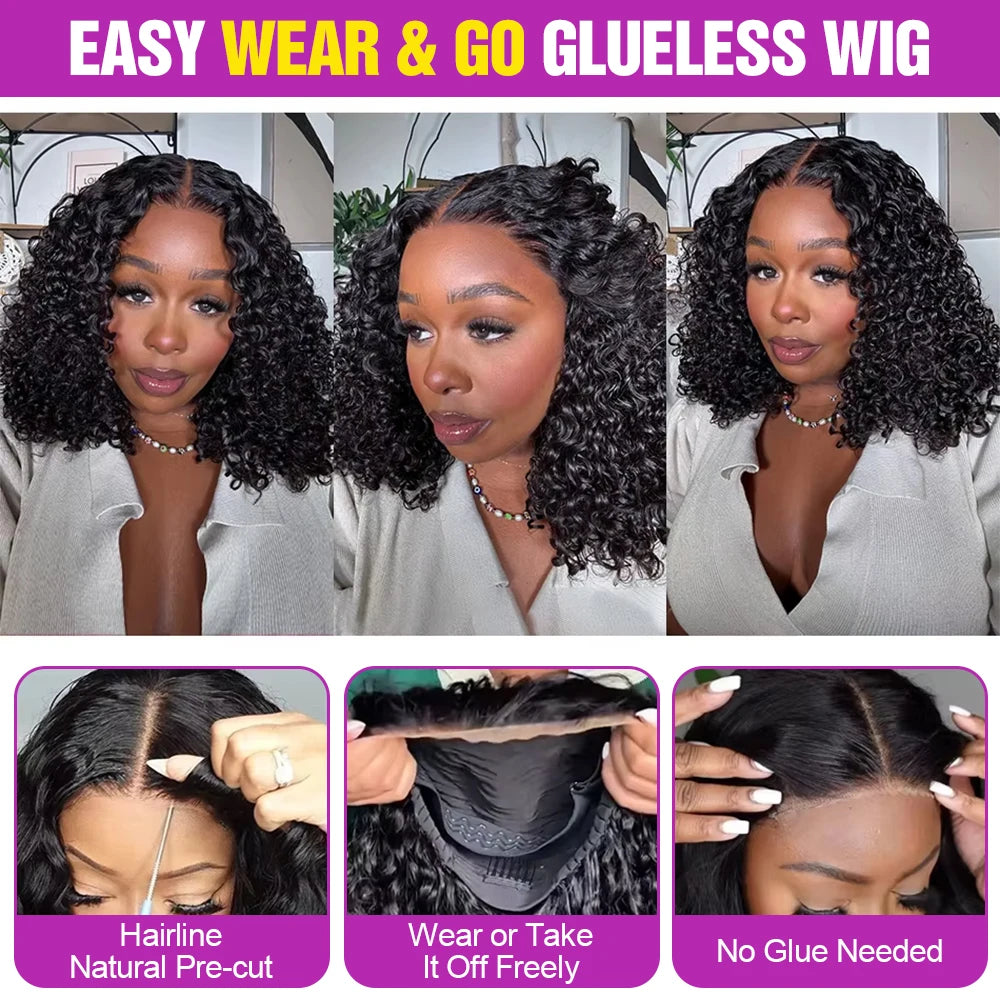 Kinky Curly Bob Wig