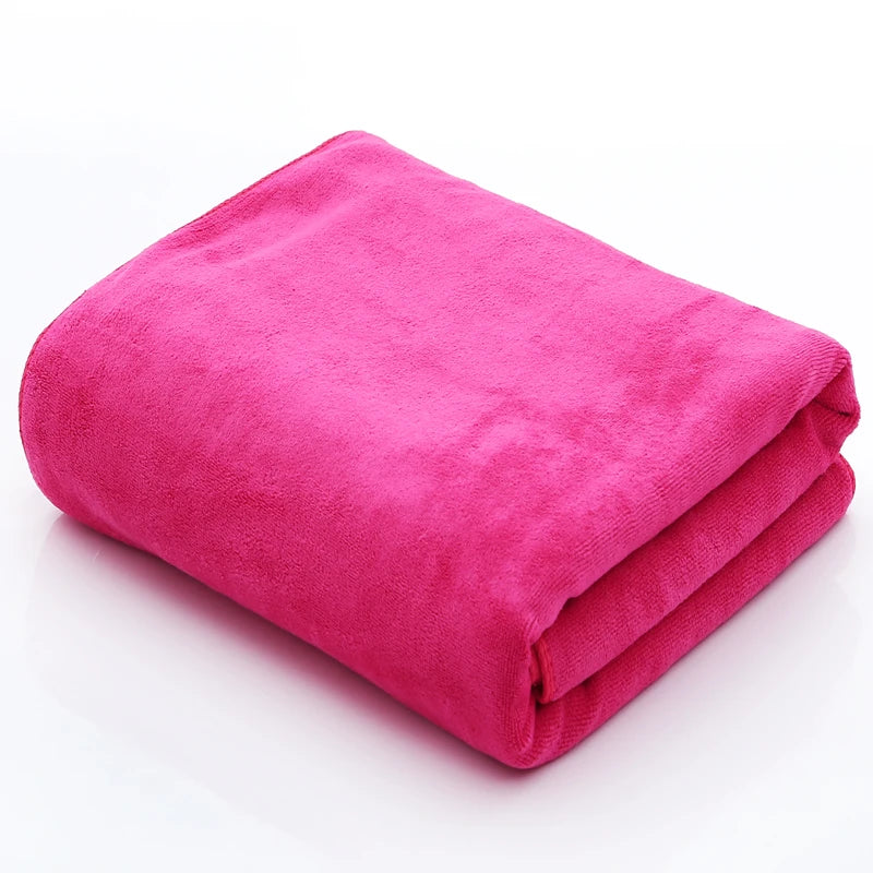 Serviette de bain salon de beauté bain de pieds grande serviette adulte plus épaisse que la microfibre douce et absorbante massage feuille spéciale