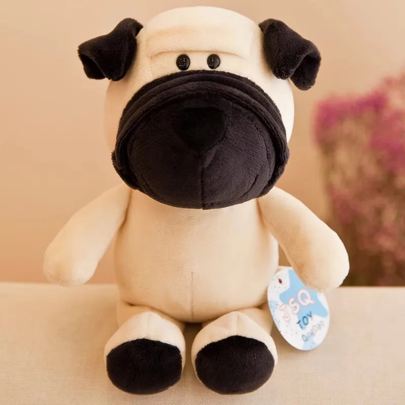 Peluches Animaux Jouets Poupées Douces Jungle Lion Éléphant Tigre Chien Renard Singe Cerf Enfants Cadeau Kawaii Bébé Enfants Hobbie Jouets