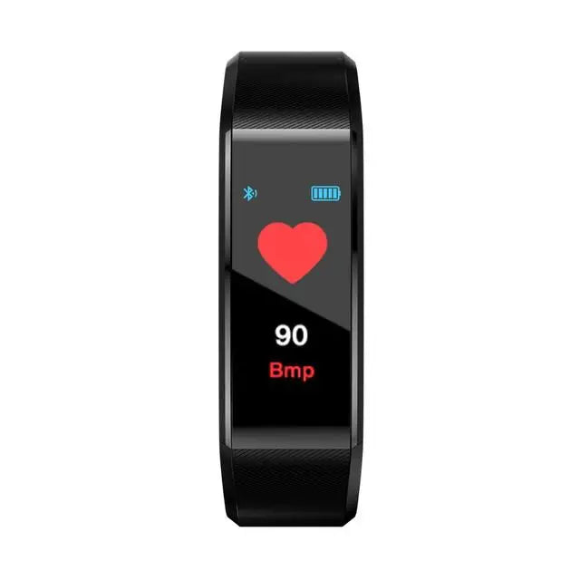 Smart Sports Bracelet Men And Women Pedometer Heart Rate Blood Pressure Fitness Tracker Smartwatch Bluetooth for iOS Android+BOX