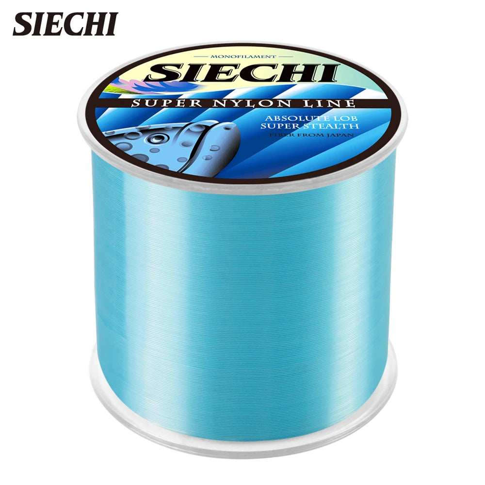 500M 1000M Nylon Fishing Line Monofilament Material From Japan Multiple Color Lake River Carp Line Saltwater Fishing Accessories
