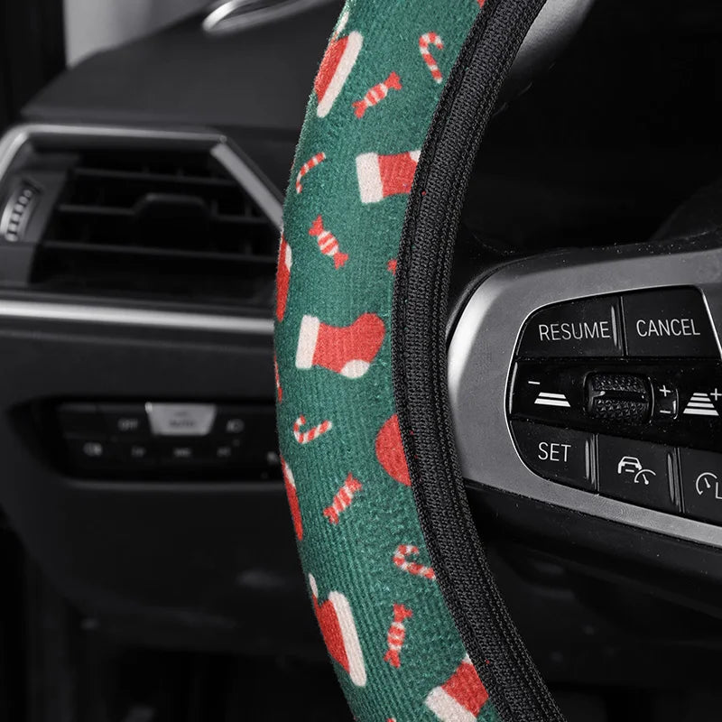 Funda de volante de Navidad