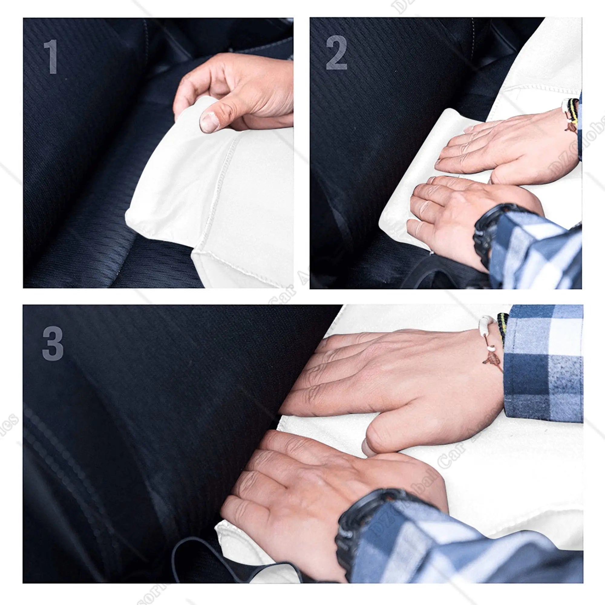 Housses de siège auto à imprimé léopard bleu pour hommes et femmes. Confortables et universelles, elles protègent les sièges avant baquets.