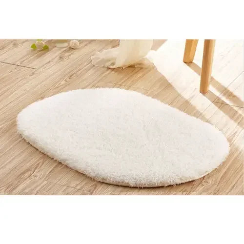 Alfombrillas de baño antideslizantes de cachemir de 30 x 50 cm, alfombra de piso para inodoro, fuerte absorción de agua, alfombra suave para ducha, cocina, dormitorio, accesorios de baño