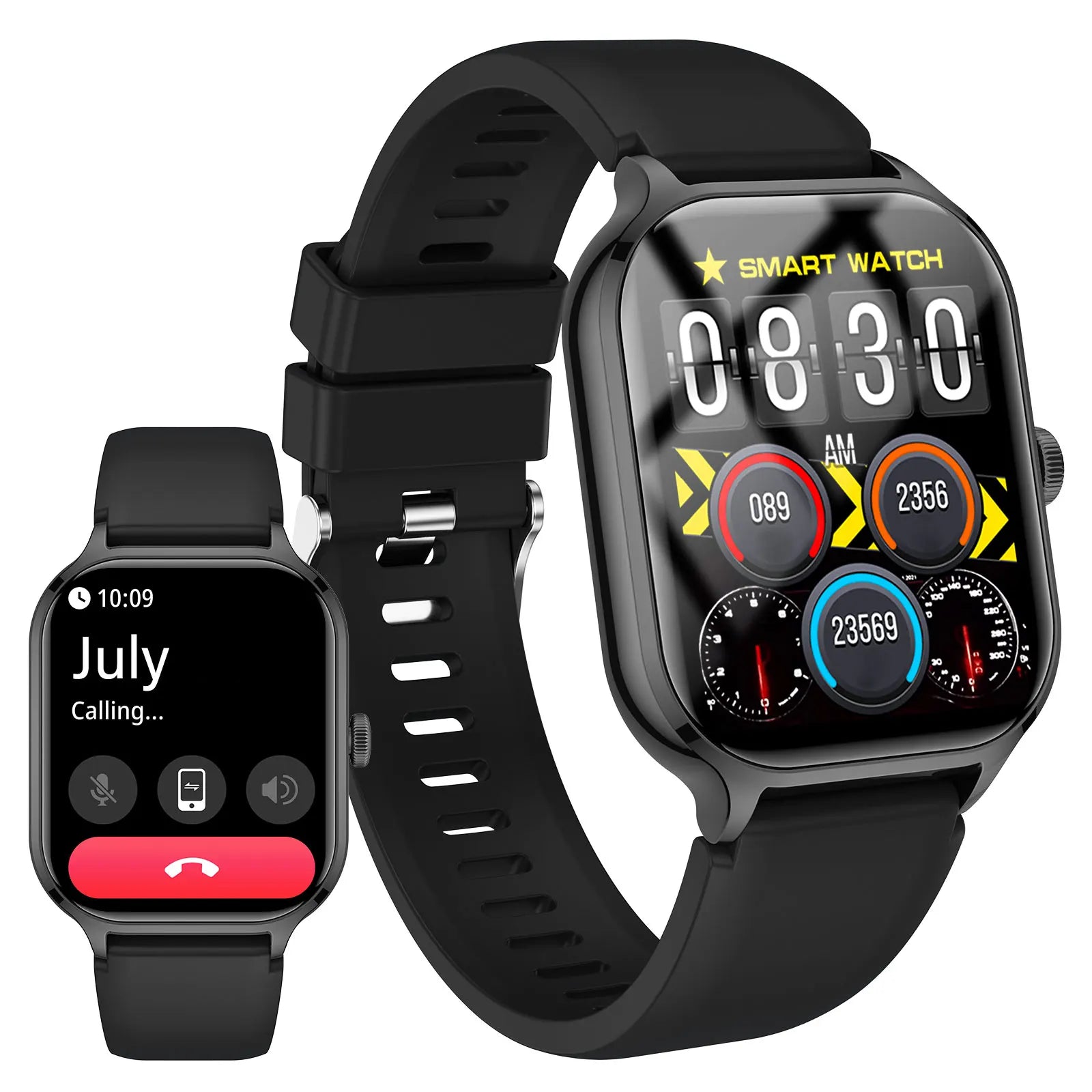 Smart watch, wireless calling /dial, Various APP Reminders,Suitable for men and women, sports watches, for iPhone/Andriod