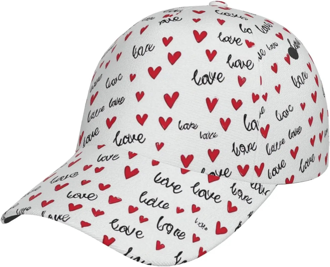 Gorra de béisbol de corazón
