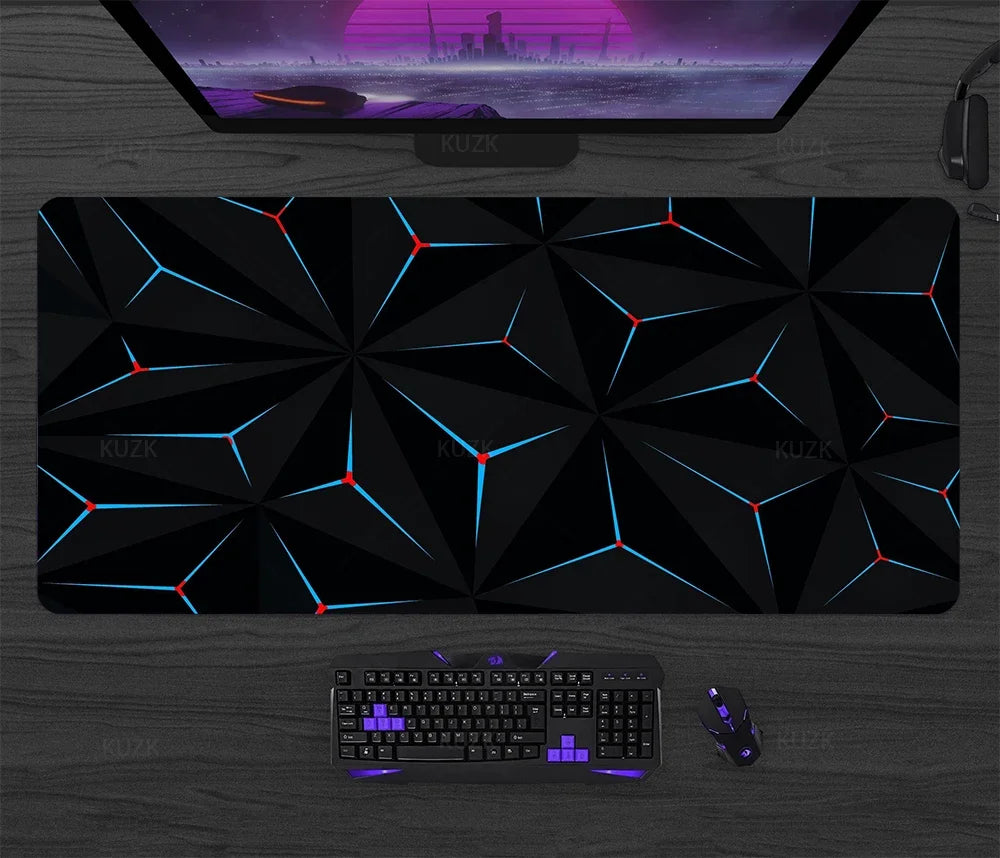 Gaming musematte musematte gamer skrivebordsmatte stor tastaturmatte xll teppe databordoverflate for tilbehør xl ped mauspad