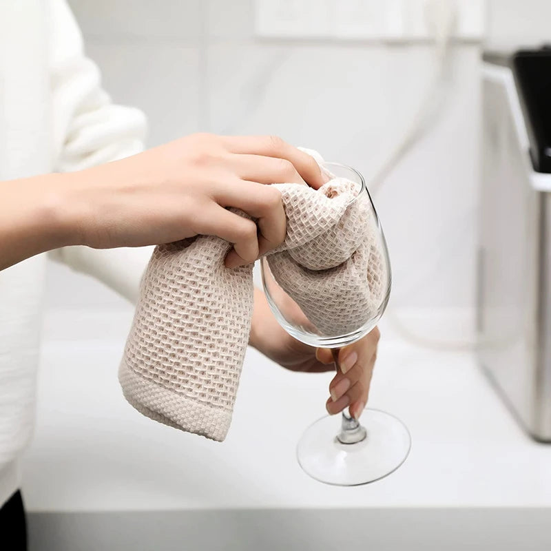 Nuevo paño de cocina 100% algodón, ultra suave, absorbente, toalla de cocina, paño de limpieza para el hogar, herramientas de cocina, utensilios, paño de lavado, trapo de cocina.
