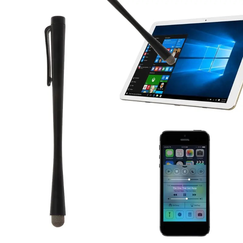 Lápiz óptico universal de punta fina redondeada de precisión para pantallas táctiles, compatible con teléfonos móviles con pantalla táctil capacitiva.