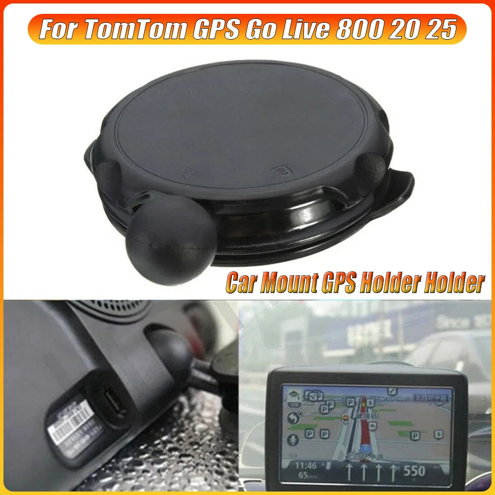 High Quality Car Mount GPS Holder Holder For TomTom GPS Go Live 800 20 25 PC+TPU 1pc For TomTom Go Live 800 20 25
