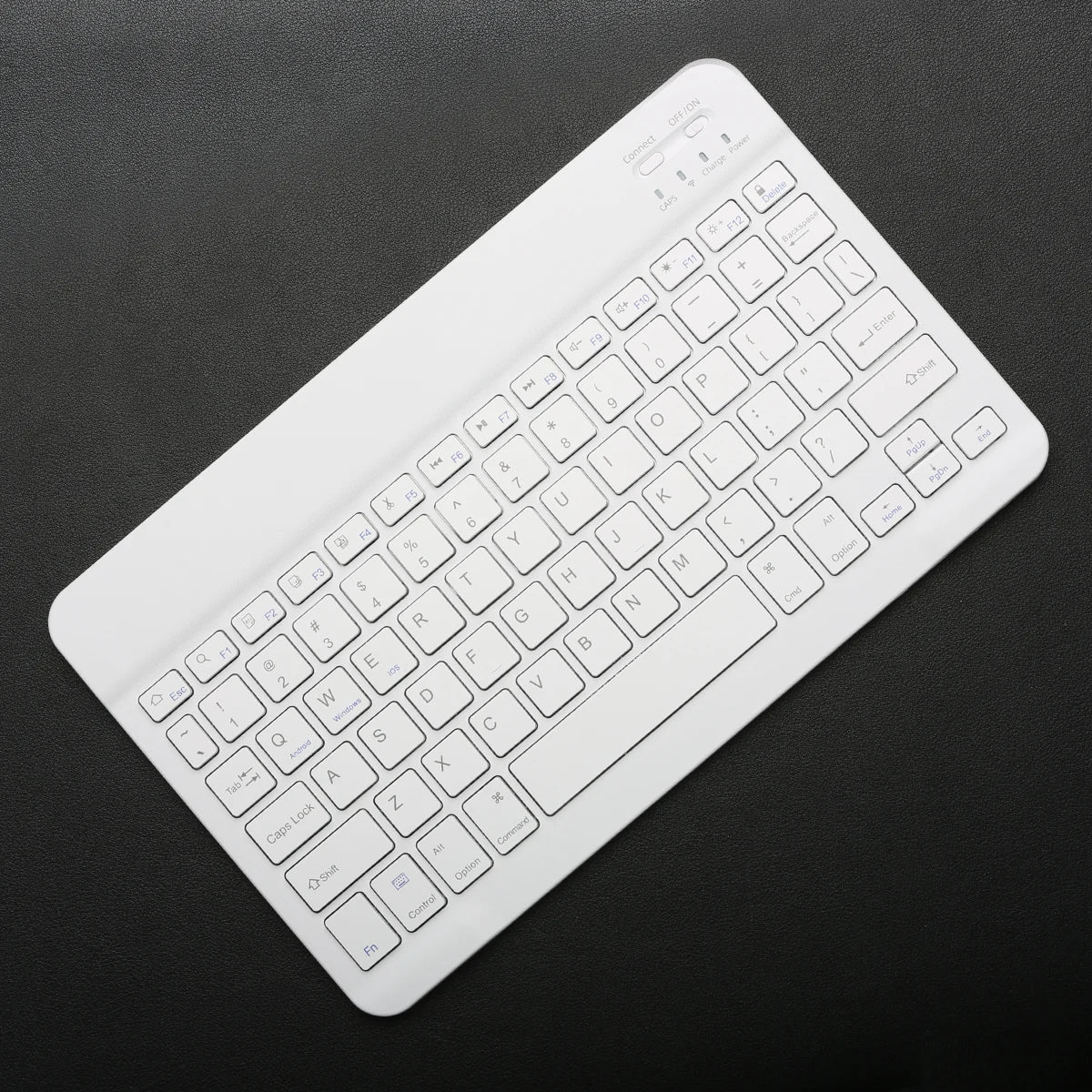 Trådløst tastatur Bluetooth-kompatibelt tastatur for Android IOS Windows Mini 78-tasters spilltastatur for PC iPad nettbretttastatur