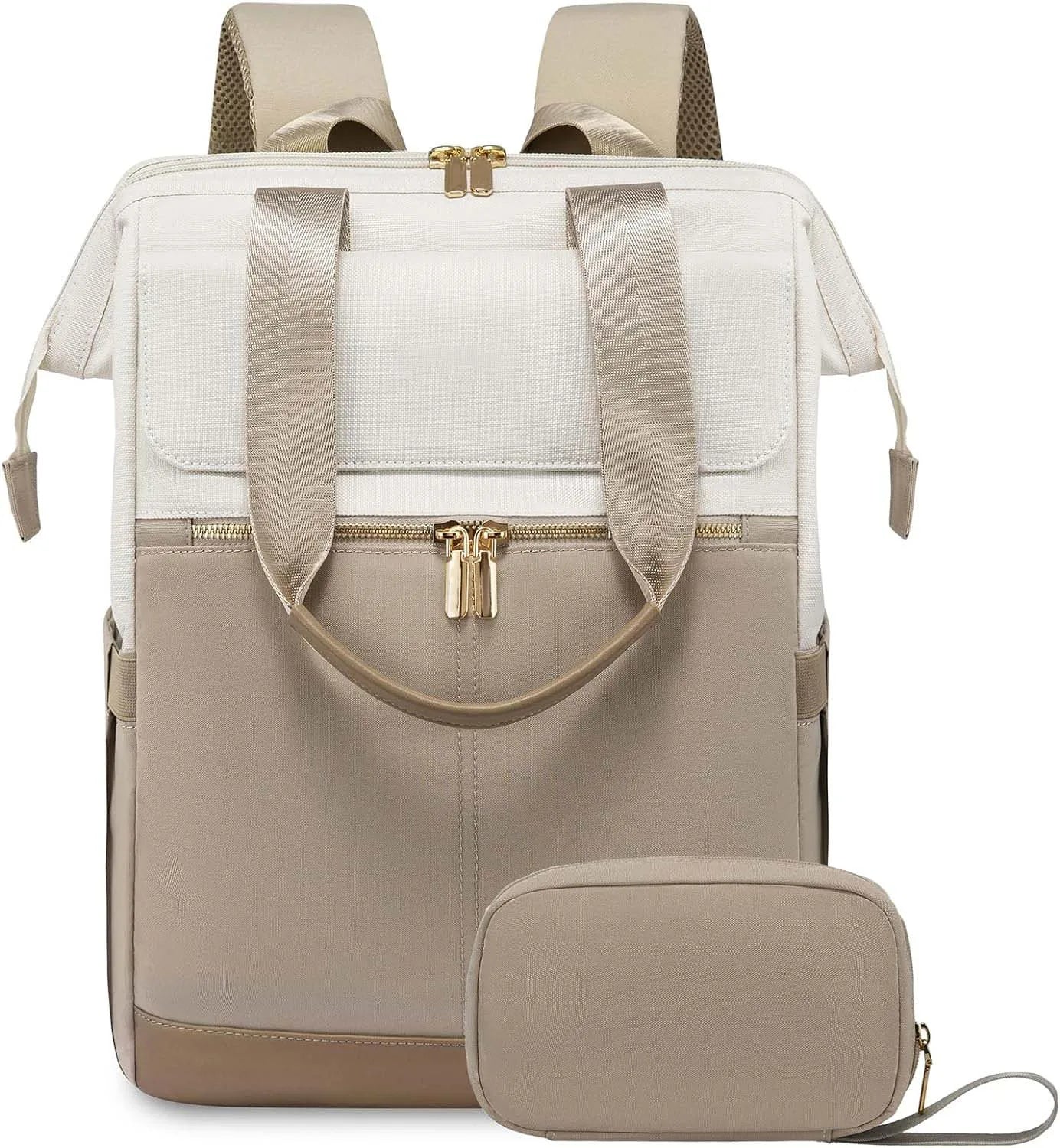 Laptop bag, travel and leisure mommy bag, diaper bag, men's and women's fashionable backpack