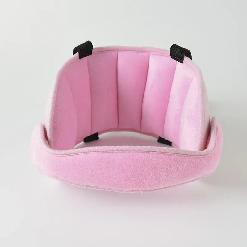 Soporte para la cabeza de asiento de coche para bebé, cinturón de sujeción para niños, posicionador de sueño ajustable para niños y niñas, almohadas de seguridad para bebé, reposacabezas para viajes