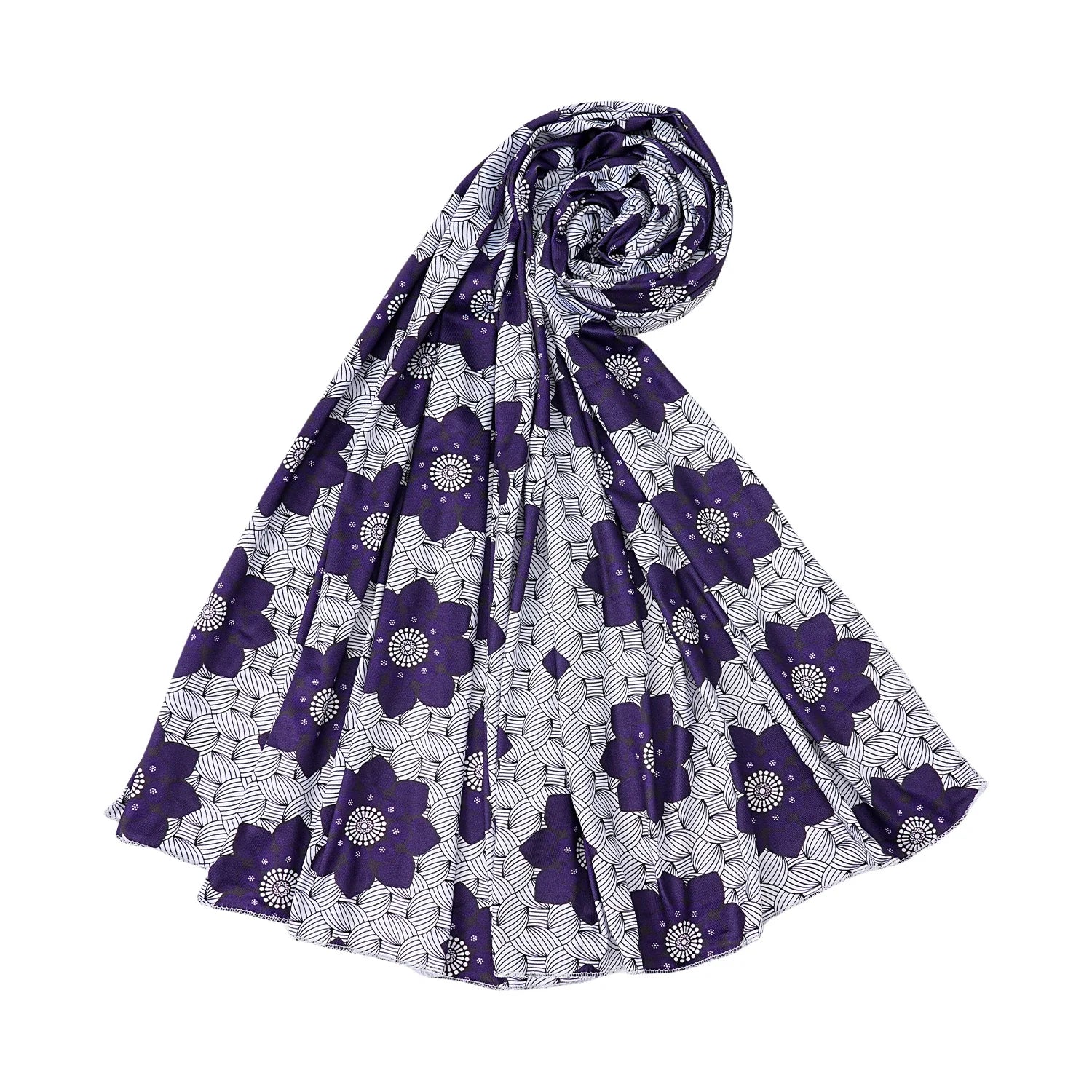 New African Pattern Headscarf Bonnet Muslim Women Turban Hijab Caps Islamic Scarf Turban Bonnet Ladies African Wrap Head Scarves