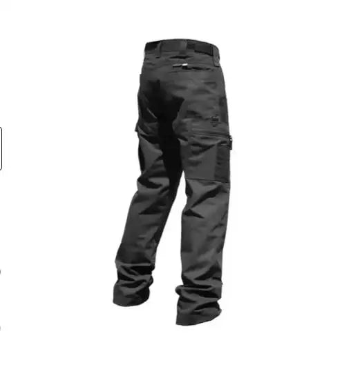 Pantalones de trabajo resistentes al desgaste para hombre, multibolsillos, cargo rectos, pantalones tácticos para correr al aire libre, pantalones casuales de primavera y otoño