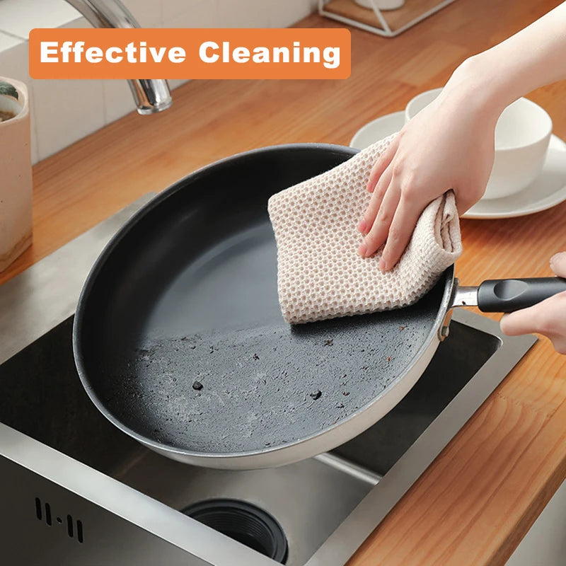 Soft Cotton Dishcloth – Absorbent, Durable & Perfect for Everyday Cleaning