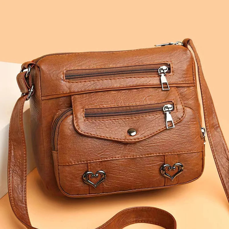 Neutral style rectangular bag for men and women, with wide capacity, casual and fashionable, single shoulder bag for traveling a