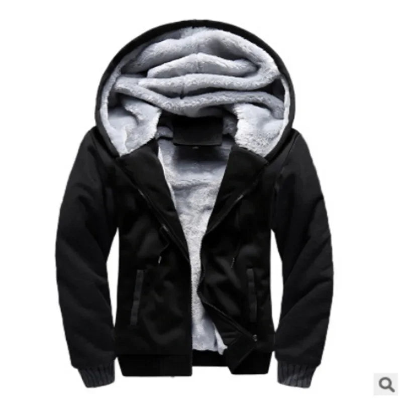 Men’s Hooded Baseball Jacket