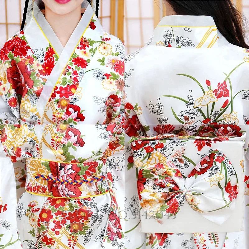 Girls’ Japanese Yukata Kimono