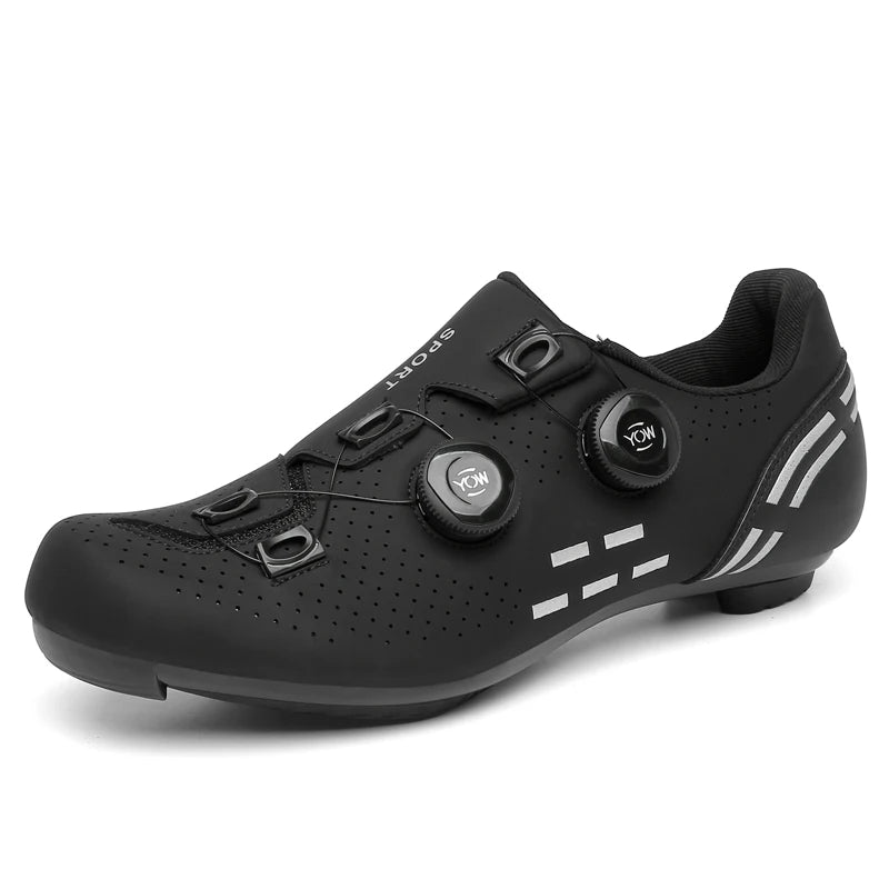 Zapatillas de Ciclismo de Velocidad, Zapatillas de Ciclismo de Carretera para Hombres y Mujeres, Zapatillas de Ciclismo de Ruta, Zapatillas de Ciclismo de Carreras Autoblocantes para Shimano
