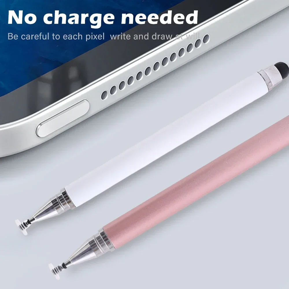 Stylet capacitif universel 2 en 1 pour tablette et téléphone intelligent, 3/1 pièces, stylos de dessin pour iPhone/Android, tous écrans tactiles capacitifs