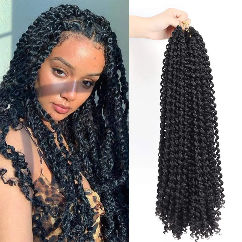 Cabello de ganchillo tipo Passion Twist