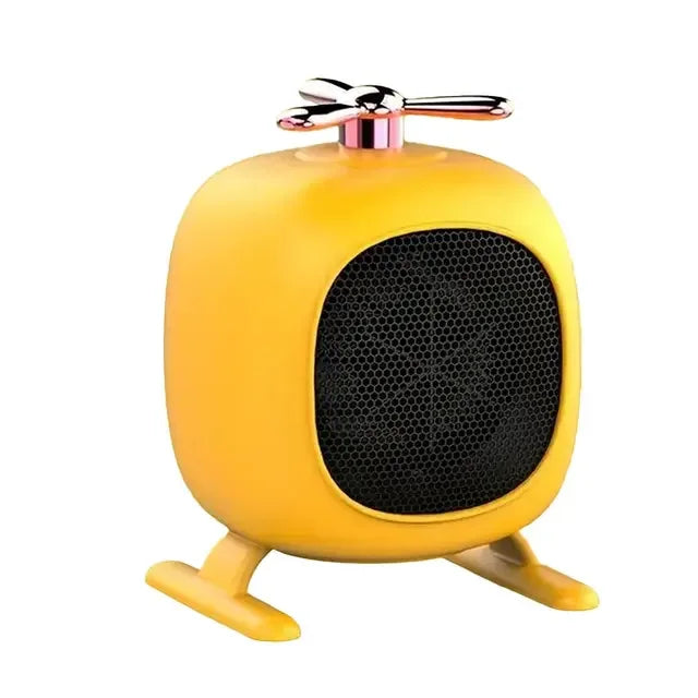 500W bærbar liten romvarmer – Rask oppvarming av skrivebordsvarmervifte