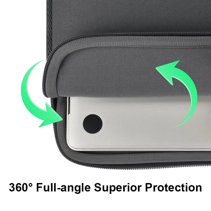 Bolsa para portátil para Xiaomi Lenovo Dell, funda para ordenador portátil para Macbook Air Pro Retina de 13, 14, 15, 15,6 pulgadas