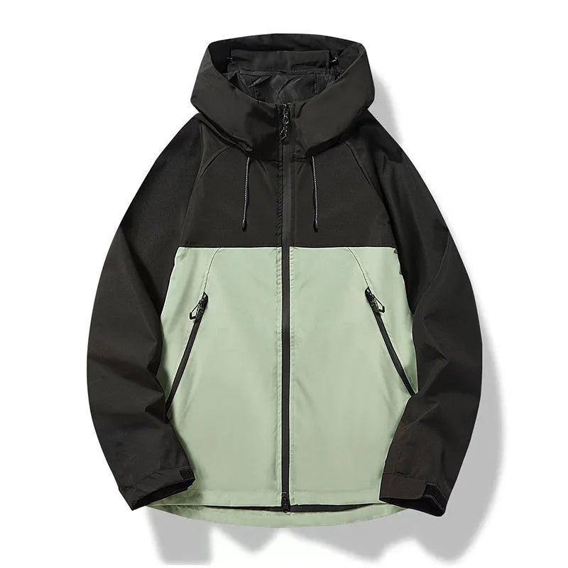 Chaquetas para hombre, con capucha, deportivas, para exteriores, para hombre, impermeables, transpirables, ropa deportiva de pareja, unisex, abrigos de senderismo, ropa de hombre