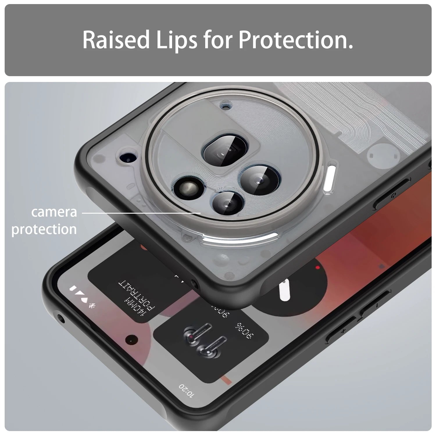 Funda para teléfono a prueba de golpes para Nothing Phone 3A Pro 3 Phone3, accesorios de moda protectores contra caídas