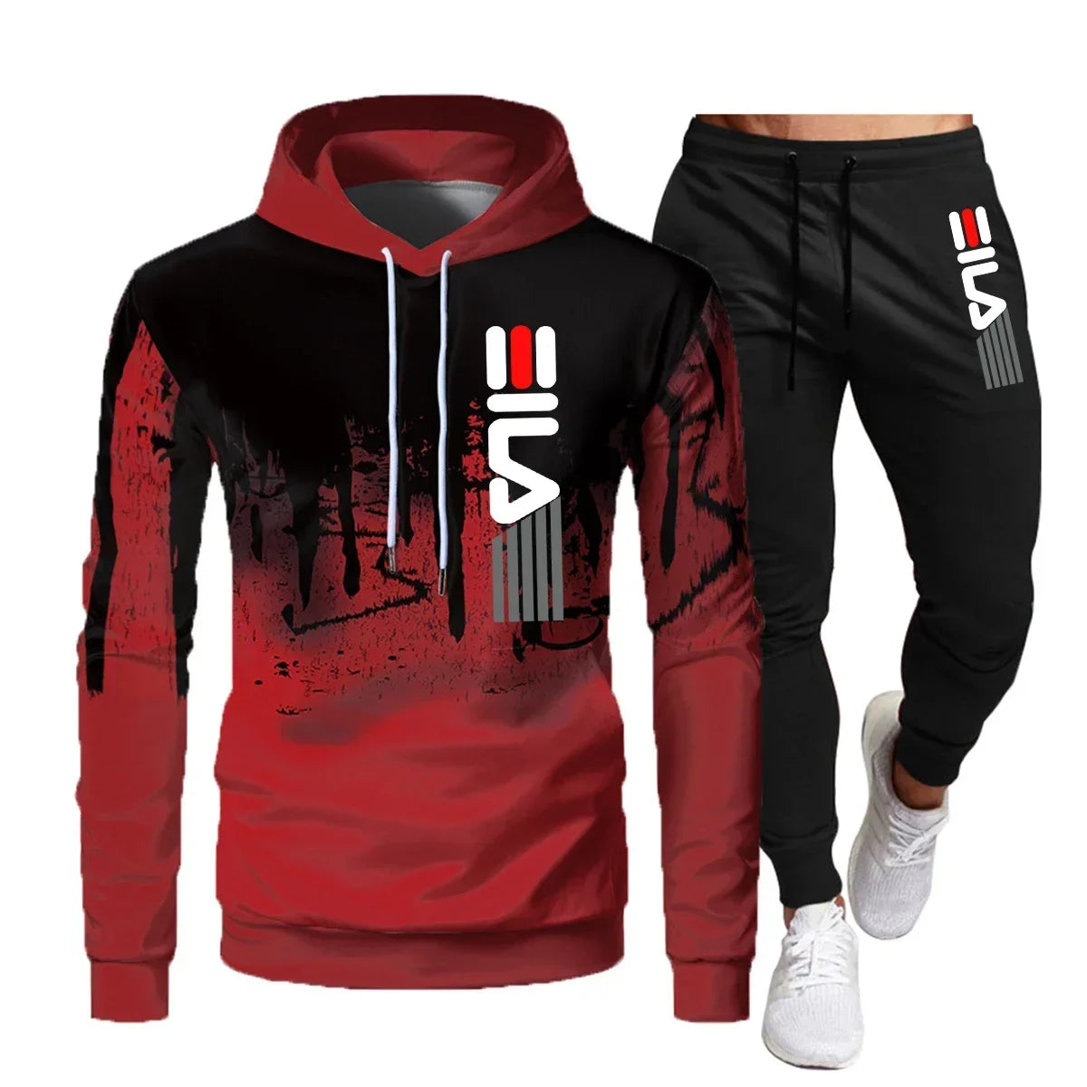 2025 Brand Autumn and Winter Hoodie Suit Men's Fashion Hoodie Brand Pants Casual Jogging Suit Sports Wear Sweatshirt