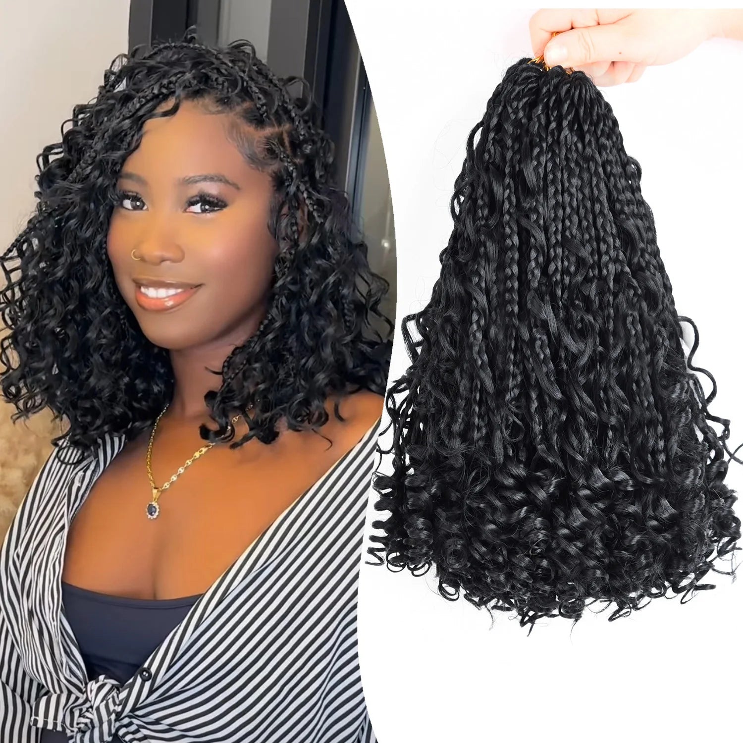 10" Goddess Box Braids