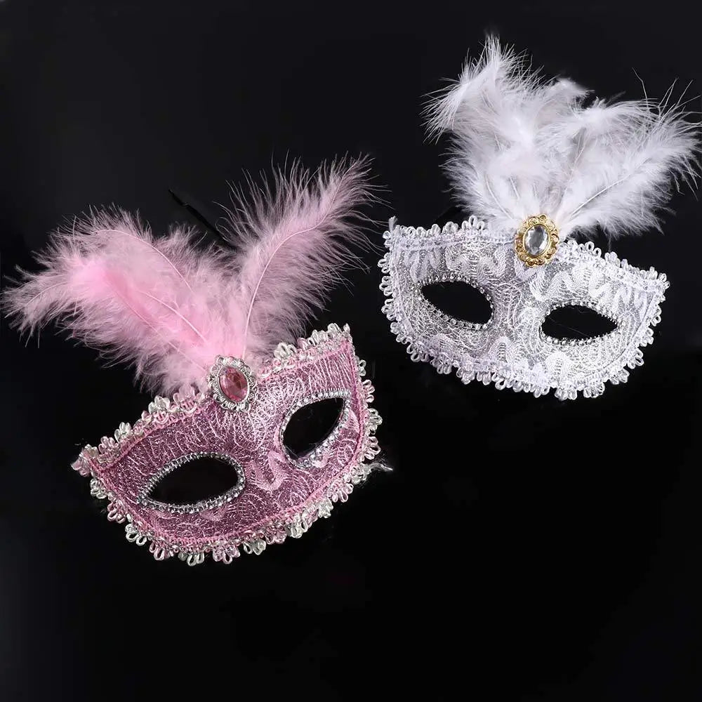 Máscara de bailarina, disfraz de carnaval, accesorios para mujeres y hombres, máscara de media cara de Halloween, máscaras para fiestas de graduación, accesorios de cosplay para fiestas