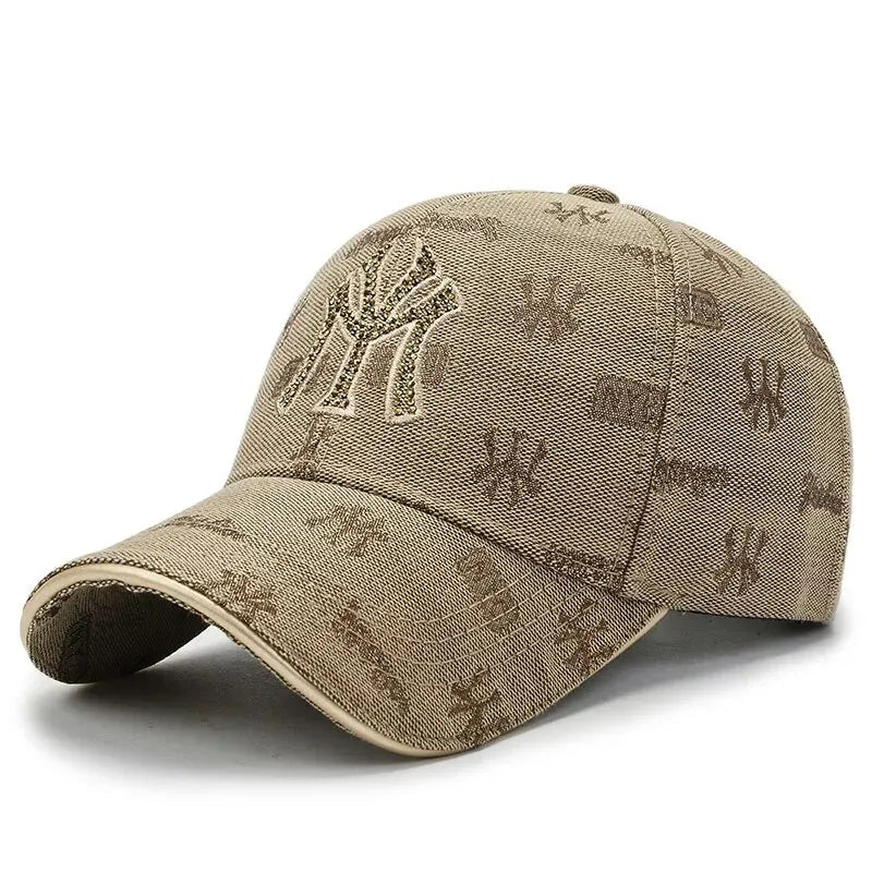 Gorras de béisbol nuevas de primavera y otoño para hombre y mujer, gorras con letras bordadas de moda coreana, sombreros para el sol para viajes y ocio al aire libre
