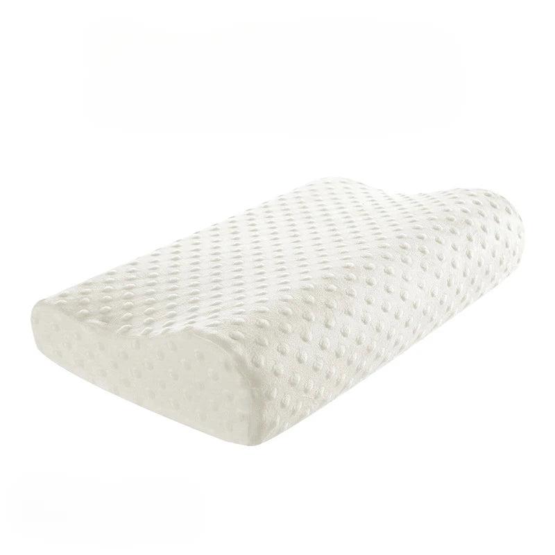 Almohada larga de espuma viscoelástica, almohada protectora cervical de rebote lento, almohada de maternidad con forma para dormir, almohadas ortopédicas