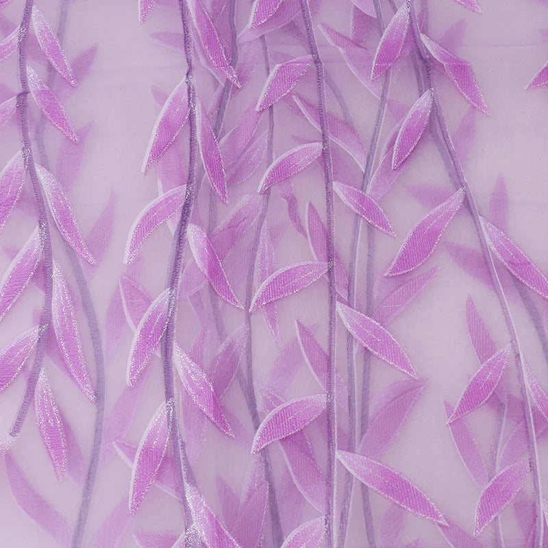 Fashion Chic House Room Living Room Bedroom Door Window Decoration Curtains Yarn Curtains Willow Pattern Upscale Jacquard