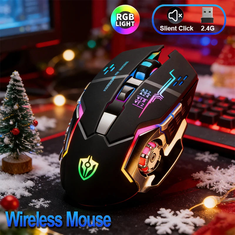 RGB Dual-Mode Gaming Mouse