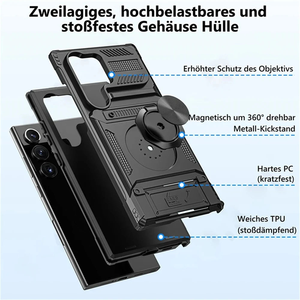 Étui de téléphone avec support magnétique