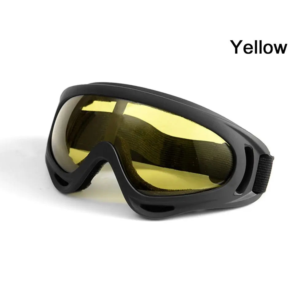 Gafas de esquí protectoras contra el viento y el polvo para deportes al aire libre, snowboard, moto y ciclismo en invierno
