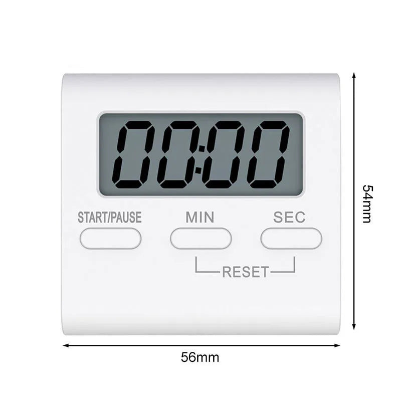 Minuteur de cuisine numérique LCD, minuteur de cuisson manuel, minuteur de compte à rebours mécanique, minuteur de cuisine numérique magnétique, gadget de cuisine
