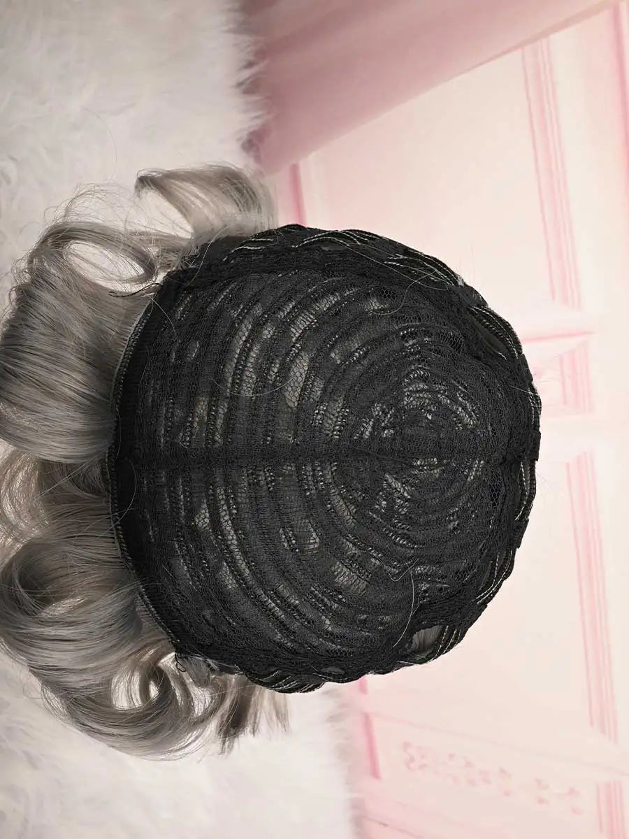 Short Pixie Brown Wigs Short Curly Pixie Wigs Synthetic Wigs Natural Wavy Pixie Cut Wig Short Curly Layered Pixie Wig