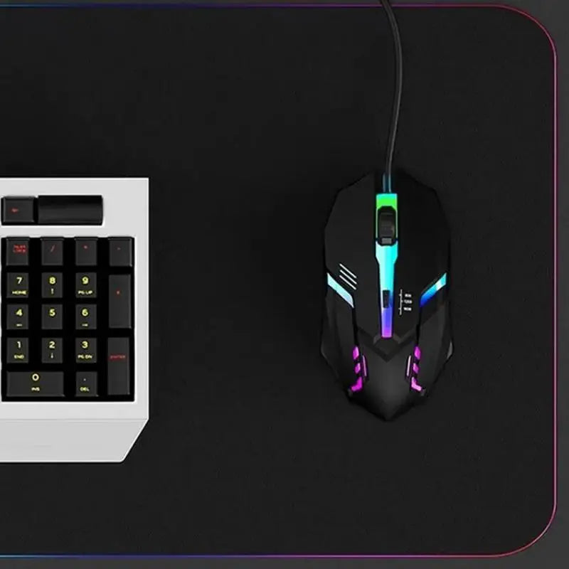 Último Diseño Ergonómico de Alta Calidad Ratón Gamer de Escritorio para Portátil USB Retroiluminado Fabricantes Venta Caliente