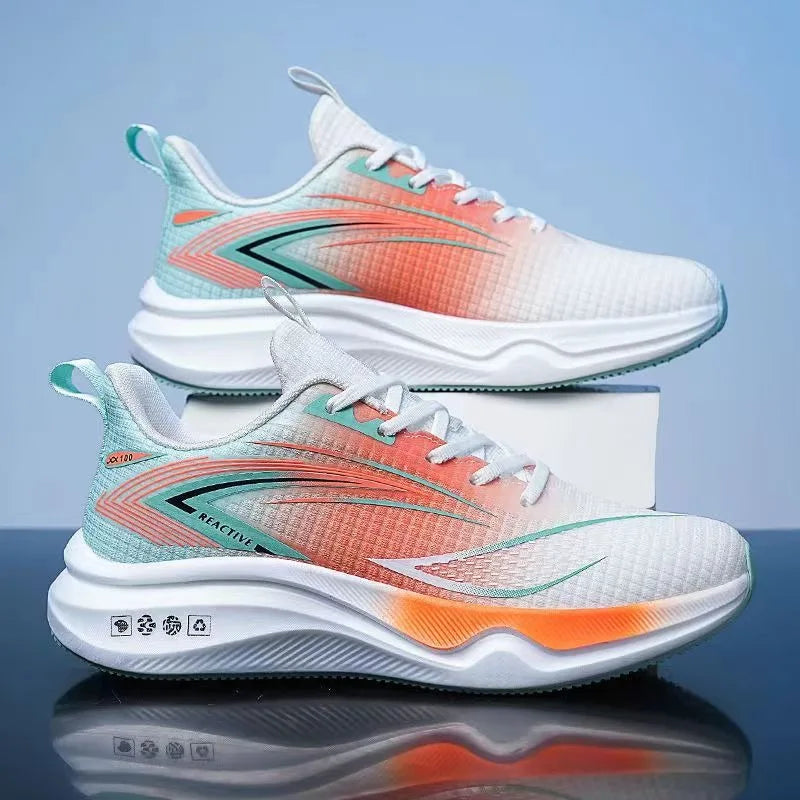 Nouvelles chaussures de course d'été pour étudiants de collège, baskets à amorti rebondissant, chaussures pour hommes