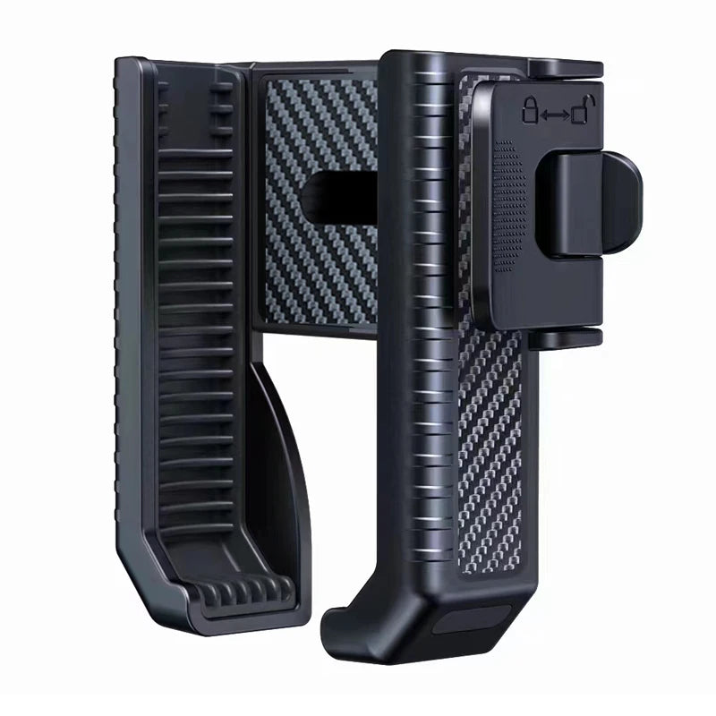 Support de téléphone portable pour vélo et moto, clip de fixation pour guidon, support GPS antichoc pour téléphones de 4,5 à 7 pouces