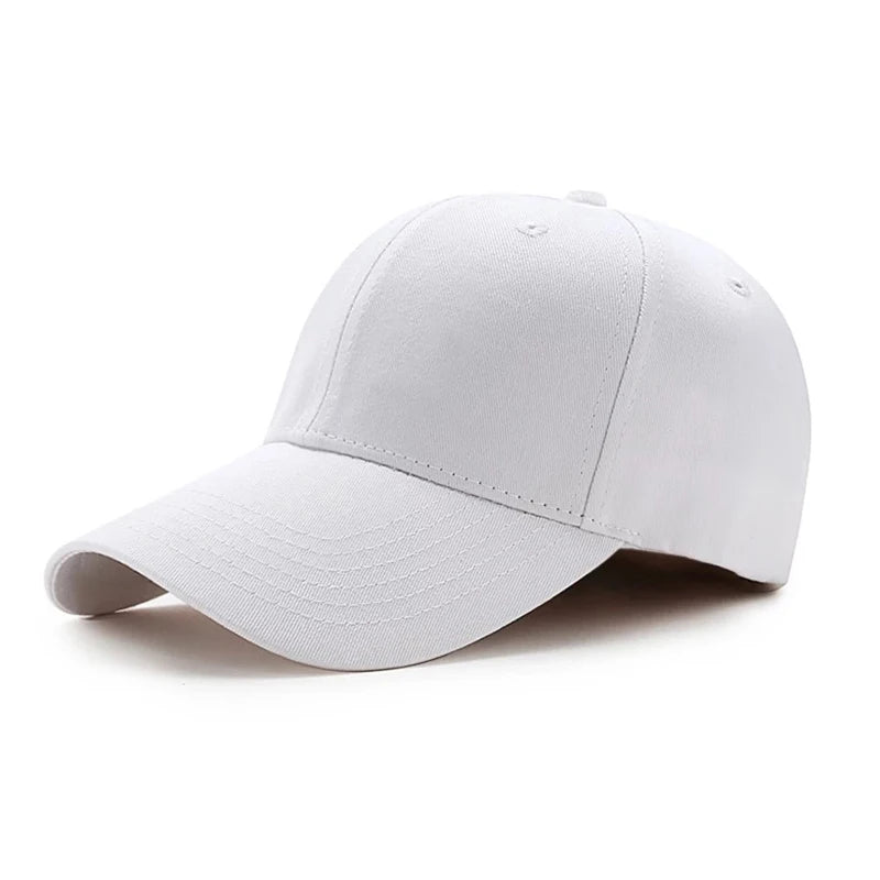 Gorra de béisbol a prueba de polvo para exteriores, sombrero unisex liso con visera curvada, gorras de ocio ajustables de color sólido a la moda para hombres y mujeres